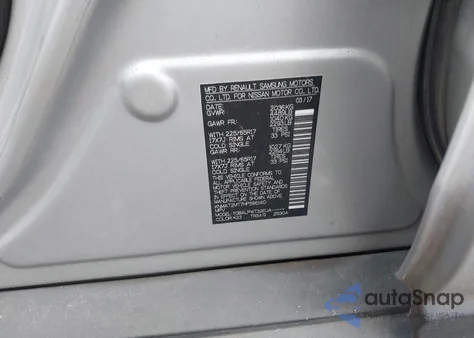 2017 Nissan Rogue S from USA, damaged, VIN KNMAT2MT7HP566140